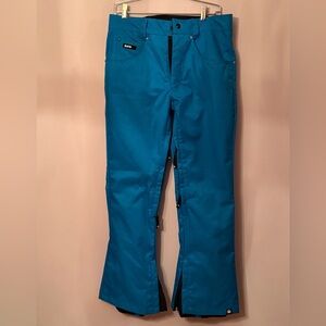 Beautiful Nomis Brilliant Blue Ski /Snowboard Pants size Small 💙